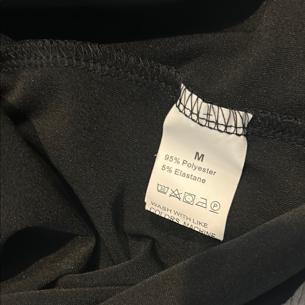 NWOT Elegant Black Off-Shoulder Dress - Picture 5 of 5